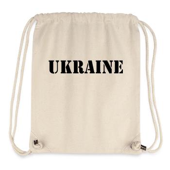 Ukraine - Stanley/Stella Recycled Gym Bag - natural - Front