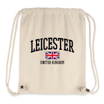 Leicester Flag Shirt – UK City Print - Stanley/Stella Recycled Gym Bag - natural - Front