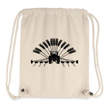 Grain tractor - Stanley/Stella Recycled Gym Bag - natural - Front