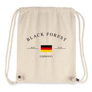 Black Forest Germany Holiday Souvenir & Gift - Stanley/Stella Recycled Gym Bag - natural - Front