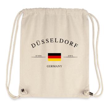 Dusseldorf Germany Holiday Souvenir & Gift - Stanley/Stella Recycled Gym Bag - natural - Front