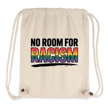 Kein Platz für Rassismus - Cool Pride Logo - Stanley/Stella recycelter Gym Bag - Naturweiß - Vorne