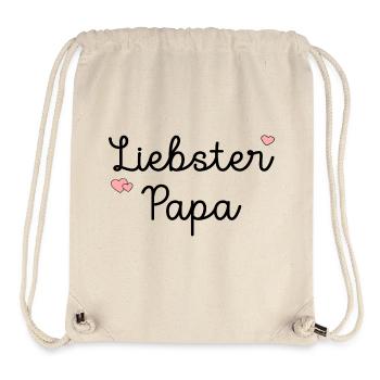 Gifts for Fathers Dearest Dad - Stanley/Stella Recycled Gym Bag - natural - Front