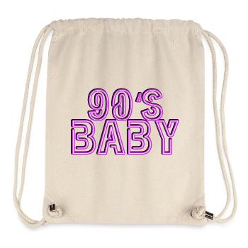90 Baby - Stanley/Stella Recycled Gym Bag - natural - Front