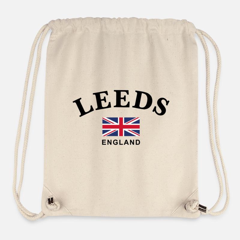 Leeds, England - Stanley/Stella Recycled Gym Bag - natural