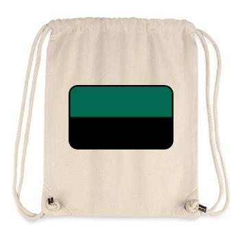 Texel-Flaggenlogo – Inselkleidung - Stanley/Stella recycelter Gym Bag - Naturweiß - Vorne