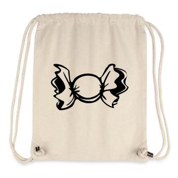 Bonbon Design klassisch - Stanley/Stella recycelter Gym Bag - Naturweiß - Vorne