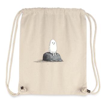 Sad Stone - Stanley/Stella Recycled Gym Bag - natural - Front