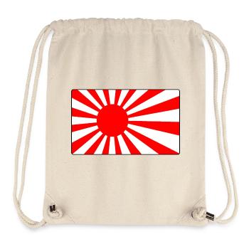 Rising Sun Dojo Logo - Stanley/Stella Recycled Gym Bag - natural - Front
