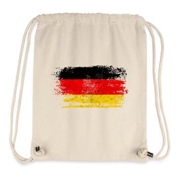 Deutschland Vintage - Adler Wappen Geschenk - Stanley/Stella recycelter Gym Bag - Naturweiß - Vorne