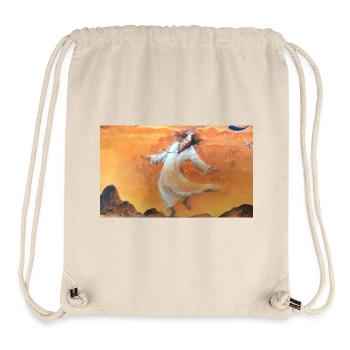 Der Tänzer - Stanley/Stella recycelter Gym Bag - Naturweiß - Vorne