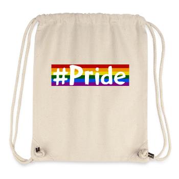 Pride - Stanley/Stella recycelter Gym Bag - Naturweiß - Vorne