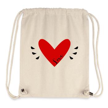 MAMA. MUTTERTAG. SCHÖNEN MUTTERTAG - Stanley/Stella recycelter Gym Bag - Naturweiß - Vorne