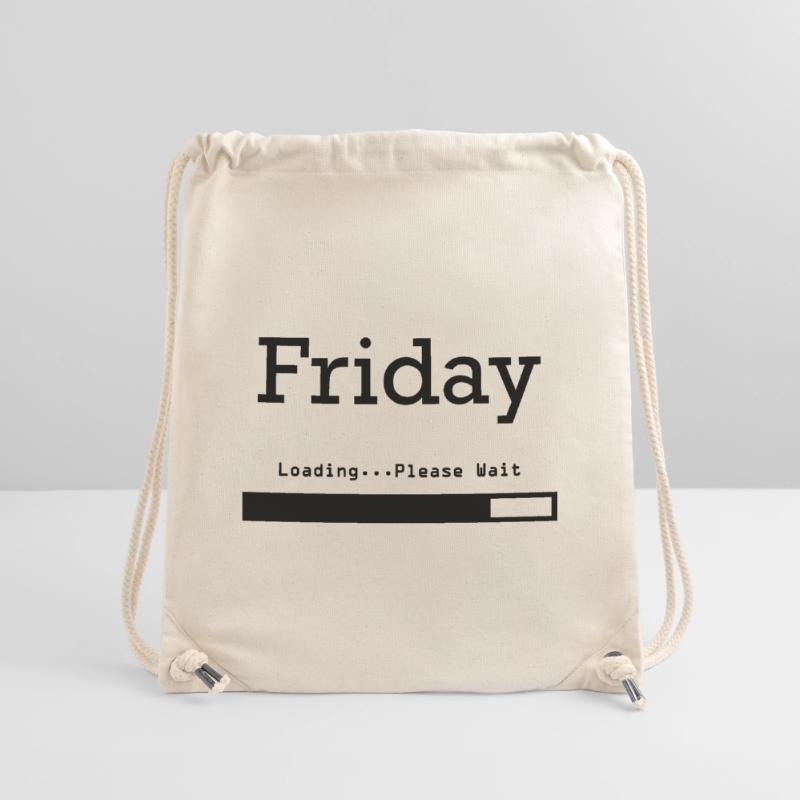 Friday Loading: Finally Friday & Weekend Stanley/Stella Recycled Gym Bag