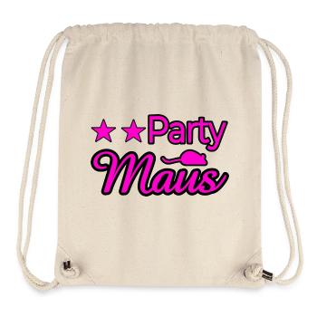 Parti - Sac à cordon recyclé Stanley/Stella - blanc naturel - Devant