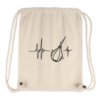 Speed Boxing | Heartbeat Pugilism - Stanley/Stella Recycled Gym Bag - natural - Front