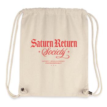 Saturn Return Society - Stanley/Stella Recycled Gym Bag - natural - Front