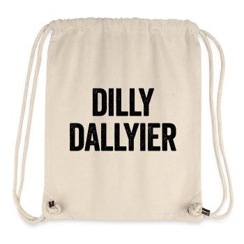 Dilly Dallyier Procrastinate Dredle Dilly Dally - Stanley/Stella recycelter Gym Bag - Naturweiß - Vorne