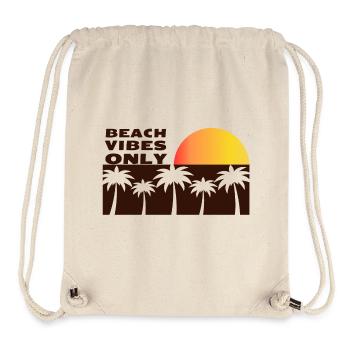 Nur Strandstimmung - Stanley/Stella recycelter Gym Bag - Naturweiß - Vorne