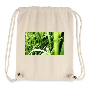 Herbe du matin - Sac à cordon recyclé Stanley/Stella - blanc naturel - Devant