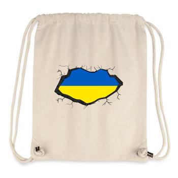 Ukrainian flag - Stanley/Stella Recycled Gym Bag - natural - Front