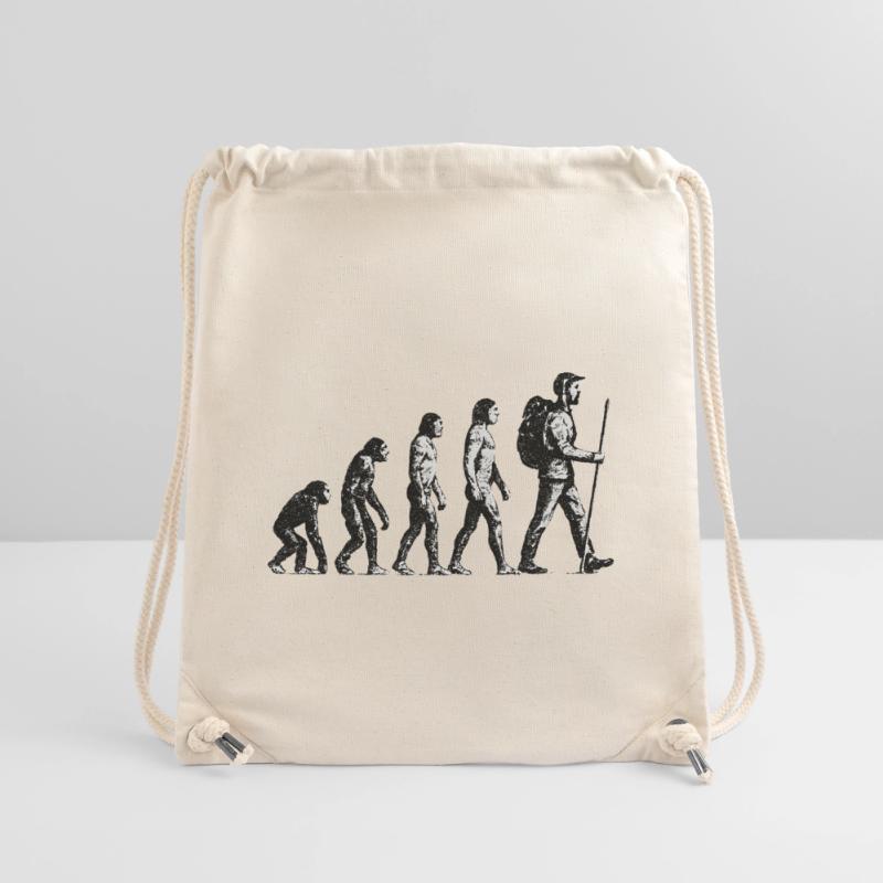 Evolution to Wandersmann Grunge Design Stanley/Stella Recycled Gym Bag