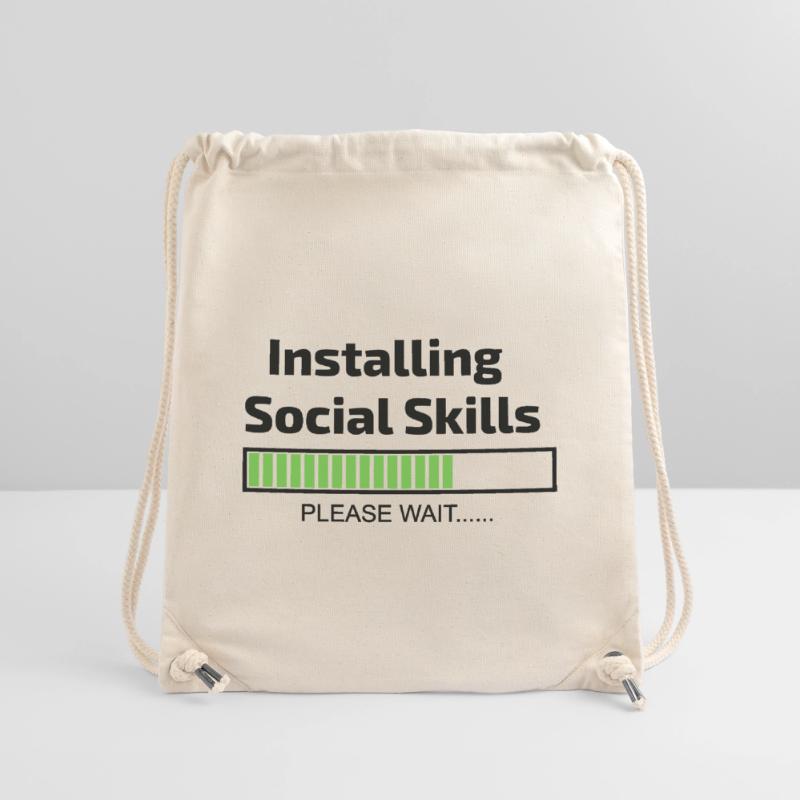 Computer installiert Social Skills Programmierer Stanley/Stella recycelter Gym Bag
