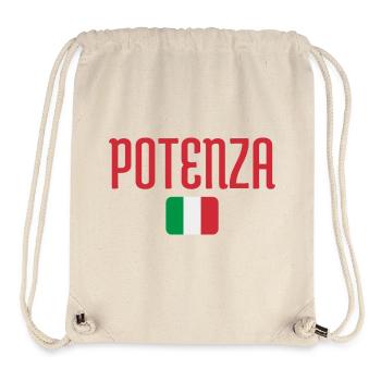 Potenza Italian Flag - Stanley/Stella Recycled Gym Bag - natural - Front