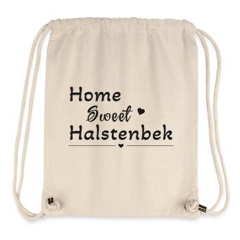 Home Sweet Halstenbek - Stanley/Stella recycelter Gym Bag - Naturweiß - Vorne
