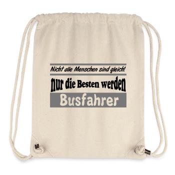 Busfahrer Bus Omnibus die besten Busfahrer (25) - Stanley/Stella recycelter Gym Bag - Naturweiß - Vorne