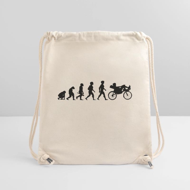 Evolution couché vélo couché cyclisme vélo Sac à cordon recyclé Stanley/Stella