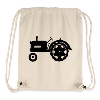 Farm tractor for the farmer - Stanley/Stella Recycled Gym Bag - natural - Front