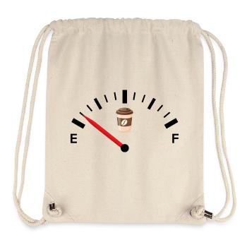 Gauge Car Coffee Humor Funny Coffee Gift Coffee - Stanley/Stella Recycled Gym Bag - natural - Front