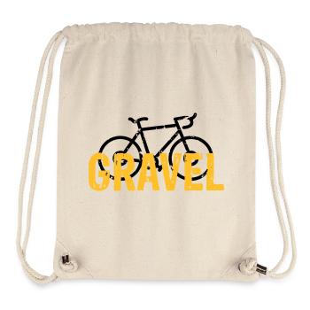 Gravel bike - Stanley/Stella Recycled Gym Bag - natural - Front