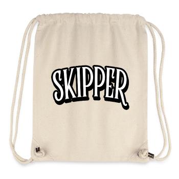 Skipper Shirt Voile - Sac à cordon recyclé Stanley/Stella - blanc naturel - Devant