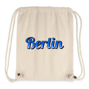 Berlin - Stanley/Stella recycelter Gym Bag - Naturweiß - Vorne