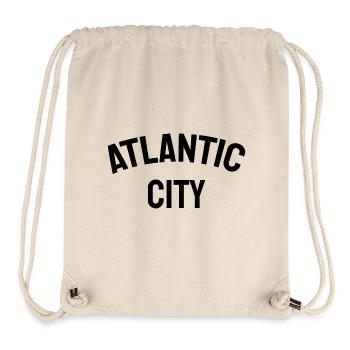 Atlantic City - Est. 1854 - New Jersey - USA - Stanley/Stella recycelter Gym Bag - Naturweiß - Vorne