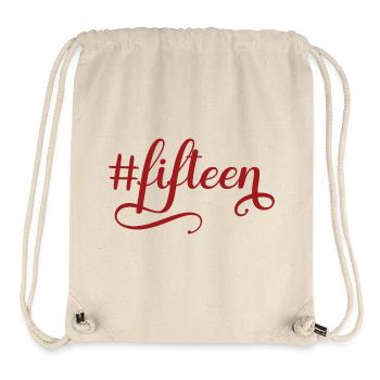 Fifteen 15th Birthday 15 Years Fifteen #fifteen - Stanley/Stella Recycled Gym Bag - natural - Front