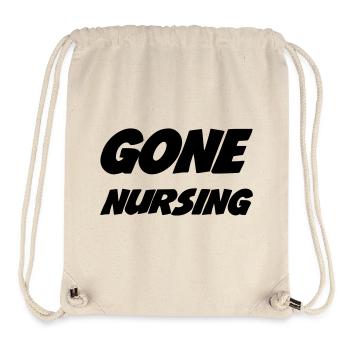 Nurse PKrankenschwester Infirmier Infirmière - Stanley/Stella Recycled Gym Bag - natural - Front