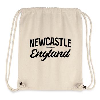 Newcastle England - Stanley/Stella Recycled Gym Bag - natural - Front