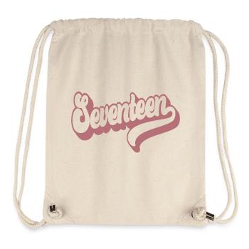 Seventeen 17th Birthday For Girls 17 Years Old - Stanley/Stella Recycled Gym Bag - natural - Front