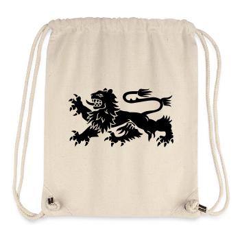 Lion - Stanley/Stella Recycled Gym Bag - natural - Front
