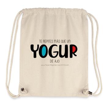 Knoblauch-Joghurt - Stanley/Stella recycelter Gym Bag - Naturweiß - Vorne