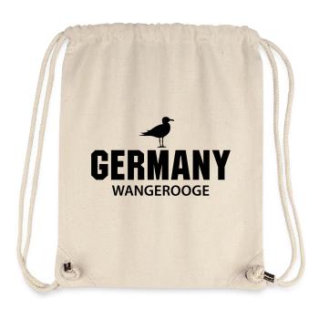 Wangerooge GERMANY - Stanley/Stella Recycled Gym Bag - natural - Front