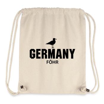 Föhr GERMANY - Stanley/Stella Recycled Gym Bag - natural - Front