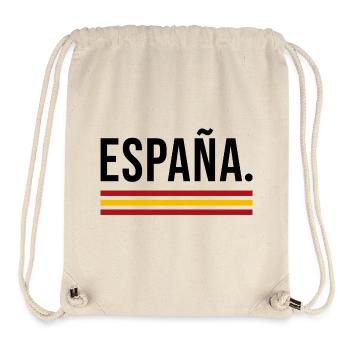 España – Urban Streetwear Shirt - Stanley/Stella recycelter Gym Bag - Naturweiß - Vorne