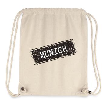 München  - Stanley/Stella recycelter Gym Bag - Naturweiß - Vorne
