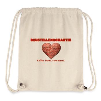 Construction site romance - Stanley/Stella Recycled Gym Bag - natural - Front