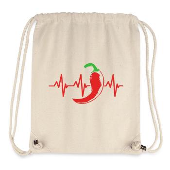 Chipotle Chilli Jalapeno Hot Chili Chili Pepper - Stanley/Stella Recycled Gym Bag - natural - Front