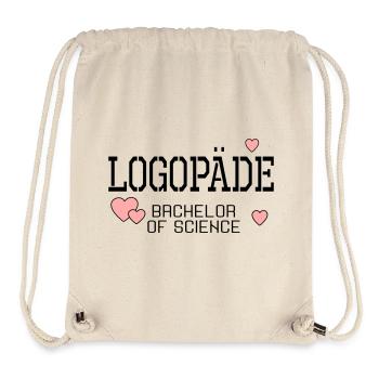 Logopäde Bachelor-Studium Logopädie - Stanley/Stella recycelter Gym Bag - Naturweiß - Vorne